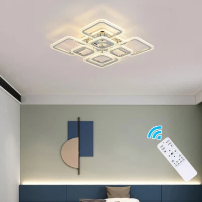 GANEED LED Ceiling Light Flush Mount Chandelier for Living Dining Room Kitchen Bedroom