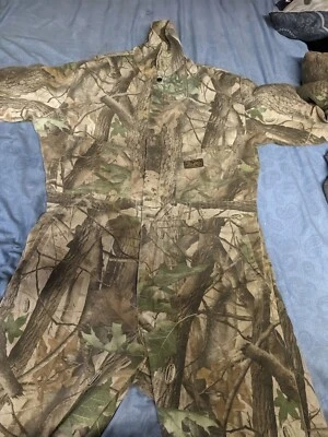 Vintage Liberty Camo Coveralls Large Tall Hunting Real Tree Insulated - Image 1 of 4