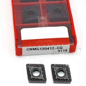 10 piezas CNMG120408 12-CQ ZM9118 CNMG432 433 insertos de torneado de carburo para acero CNC - Imagen 1 de 2