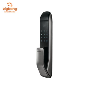 SAMSUNG zigbang SHP-P51 Keyless Digital New Push Pull Doorlock Express Shipping - Picture 1 of 8