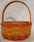 LONGABERGER MOTHER'S DAY RINGS AND THINGS BASKET WITH PROTECTOR 1998