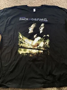 Simon & Garfunkel Old Friends Konzert T-Shirt schwarz XXL original NEU - Bild 1 von 2