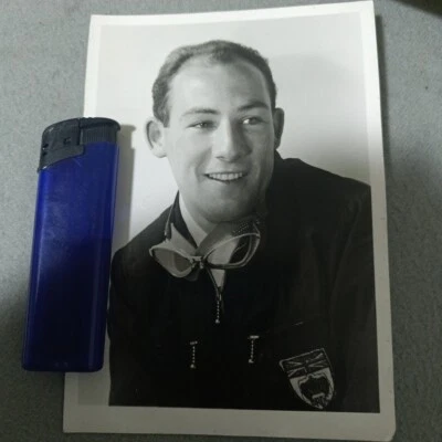 Stirling Moss Mercedes Benz Rennfahrer Formel 1 Rennsport Portrait - Bild 1 von 2