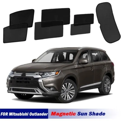 Magnetic Sun Shades For Mitsubishi Outlander 12-21 Front Back Windows Sun Blind - image 1 of 4