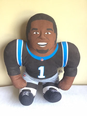 2016 Forever Collectibles NFL Carolina Panthers Cam Newton Plush Pillow 23" Tall Cover