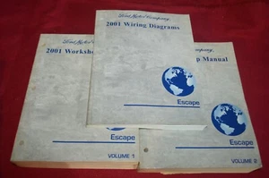 2001 Ford Escape Dealer Shop Repair Manual WSVA - Picture 1 of 1