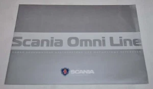 Folleto ruso de autobús omni línea Scania - Imagen 1 de 6