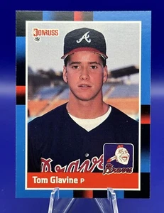 1988 Donruss Tom Glavine Rookie Card RC #644 HOF Atlanta Braves - Bild 1 von 2