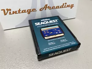Seaquest (Atari 2600) Game Cartridge, Replacement Label NTSC - Picture 1 of 1