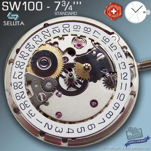 Movimento automatico sellita sw100, 7.3/4""', compatibile con eta 2671 - Foto 1 di 3