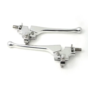 New WHITES Clutch Lever Assemblie Pair British Doherty Replica #LAPBDOH - Picture 1 of 2