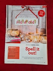 Christmas Elves & Fairies ABC Cross Stitch Pattern - 26 Designs - Pattern Only - Picture 1 of 3