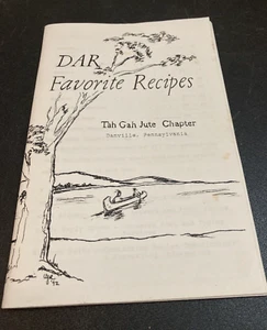 DAR Tochter der amerikanischen Revolution Tah Gah Jute Rezept Kochbuch Danville PA - Bild 1 von 4