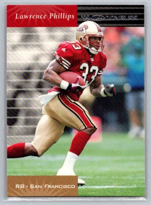 # 113 Lawrence Phillips San Francisco 49ers 1999 Donruss - Image 1 of 2