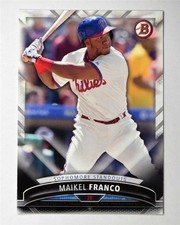 2016 Bowman Sophomore Standouts #SS15 Maikel Franco - NM-MT