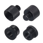 4Pcs Mic Stand Adapter 5/8 Female to 3/8 Male, 3/8 Female to 5/8 Male Black