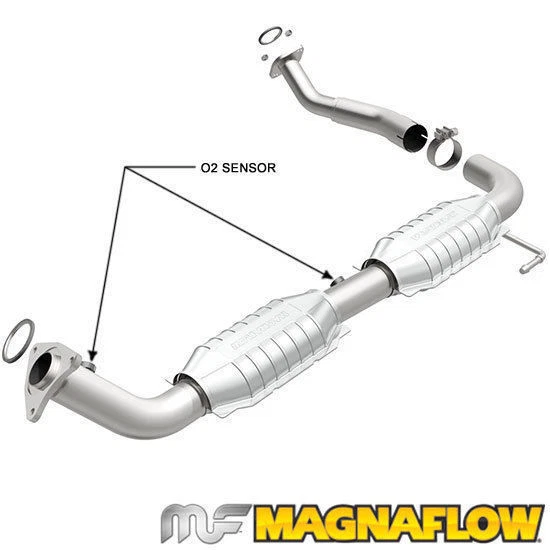 Toyota Tundra 2007-2009 4,7 L doble D/S Magnaflow convertidor catalítico ajuste directo Foto 1 de 1