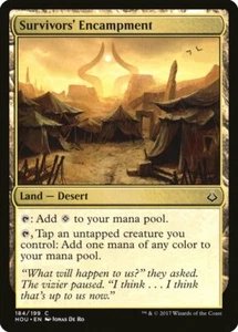 Magic MTG Tradingcard Hour of Devastation 2017 Survivors' Encampment 184/199 - Imagen 1 de 1