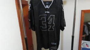 Nike Blackout Bo Jackson Raiders Jersey Size 48 EUC - Picture 1 of 6