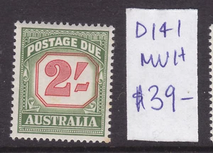 POSTAGE DUES AUSTRALIA:   2/  SG D141     MUH - Bild 1 von 1