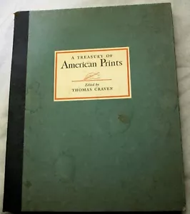 Vintage 1939 Thos. Craven EINE SCHATZKAMMER AMERIKANISCHER DRUCKE Grant Wood Cadmus Hopper - Bild 1 von 5