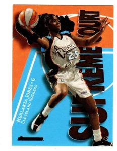 SkyBox Dominion 2000 WNBA Corte Suprema #SC2 Merlakia Jones Cleveland Rockers - Imagen 1 de 2