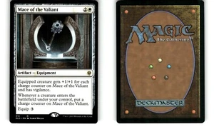 MTG Throne of Eldraine Mace of the Valiant ELD 314 R NM/MT - Picture 1 of 1