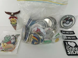 Vintage Knopf und Patch Konvolut Verschiedenes 70er 80er 90er - Bild 1 von 9