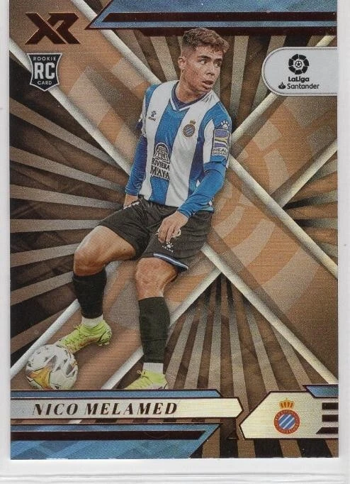 2021-22 Panini Chronicles - Base Chronicles La Liga Xr Nico Melamed #123 (RC) - Image 1 of 2