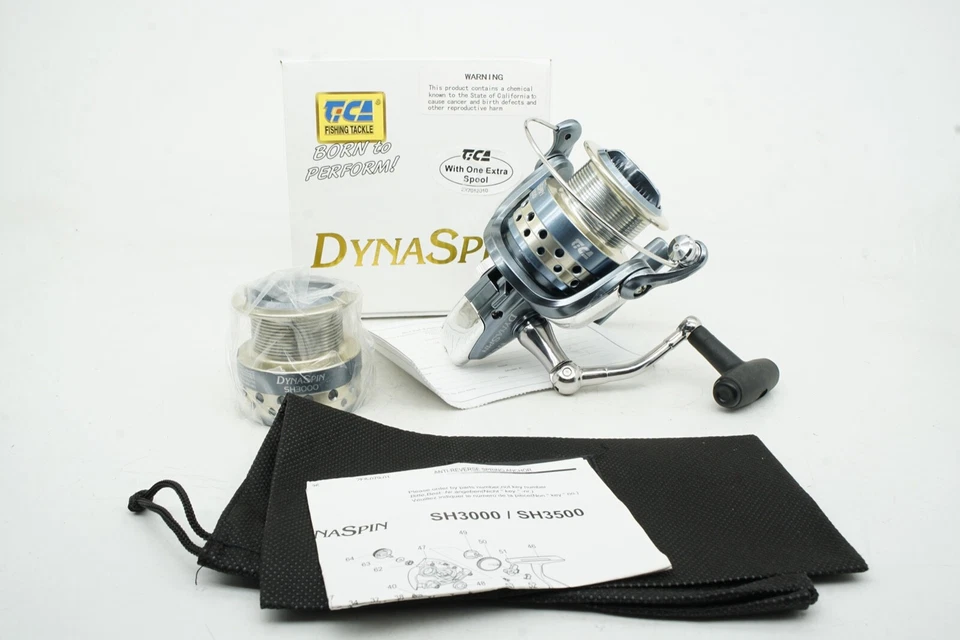 Nuevo carrete DynaSpin Tica USA serie SH3000 4,36 relación de transmisión carrete adicional envío GRATIS Foto 1 de 4