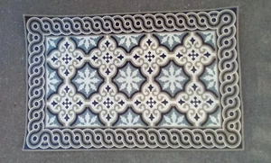 Beija Flor Vinyl Placemats Ancient Tile Pattern Set of Four (4) - Picture 1 of 10
