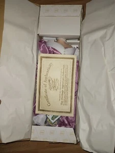 New In Box Heritage Signature Collection Porcelain Doll Pearl ~ COA ~ 17 Inches - Picture 1 of 6