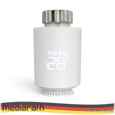 Avatto TRV06 Zigbee 3.0 Smart Heizkörperthermostat Regler Radiator Valve Tuya - Bild 1 von 4