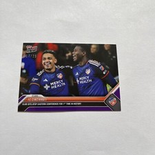 2023 Topps Now MLS 54 FC CINCINNATI PURPLE /25