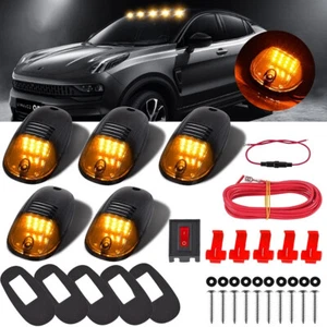 5x Luz marcadora de techo de cabina ámbar para Ram 1500 2500 3500 2011-2018 lámpara de funcionamiento superior - Imagen 1 de 12