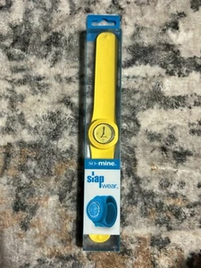 So-Mine Slap Wear Silicone Watch - Yellow # SL-0108 - NEW in Original Packaging - Picture 1 of 3