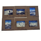 6/Lot 1970s Gornergrat Switzerland 35mm Film Slide Snowy Mount Rosa Matterhorn