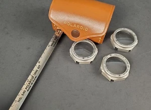 Polaroid Vintage Close-Up Lens Kit - 3 lenses with measure tape built into case - Picture 1 of 8