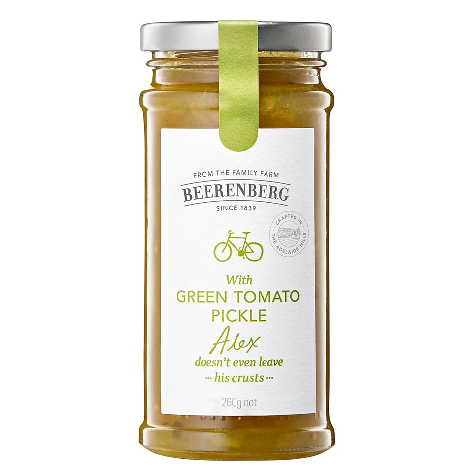 NEW Beerenberg Green Tomato Pickle 260g
