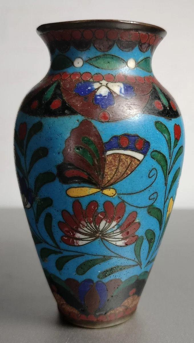 中国古董Cloisonne花瓶| eBay