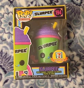 Funko Pop! Vinile 7-11 Slurpee" #194 Slurpee Coppa Verde Nero Luce 7 Eleven Nuovo - Foto 1 di 7