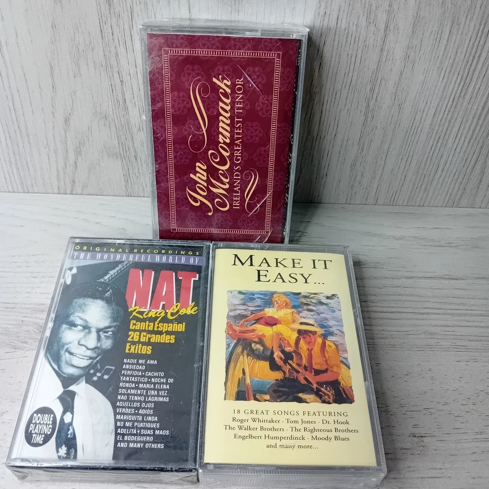 CASSETTE TAPE ALBUM BUNDLE JOBLOT - RARE RETRO NEW SEALED !! VARIOUS GENRE,,,, - Image 1 of 4