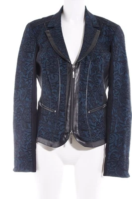 BIBA Chaqueta corta Mujeres Chaqueta Talla EU 36 negro-petróleo look casual - Imagen 1 de 4