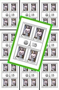 👉 CHECHOSLOVAKIA  💲 WHOLESALE 💲 x10 mnh ** M/S  PICASSO PAINTINGS - Picture 1 of 1