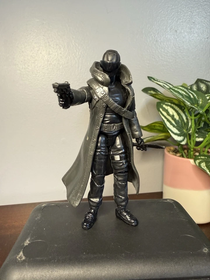 G.I. 2009 Joe Rise Of Cobra 3.75" Paris Pursuit Snake-Eyes v44 incompleto Foto 1 de 4