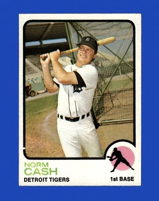 1973 Topps Set-Break #485 Norm Cash NR-COMO NUEVO *GMCARDS* Foto 1 de 2