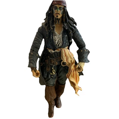 Figura de acción Disney Piratas del Caribe Jack Sparrow 6" cofre del hombre muerto Foto 1 de 4