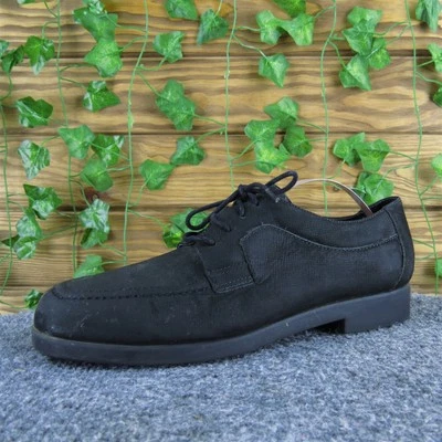 Rockport Women's  Oxford Black Leather Sz 6.5 Wide Gently Used 2025 - Image 1 of 4