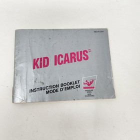 Kid Icarus NES Nintendo Instruction Manual Booklet Only Original No Game