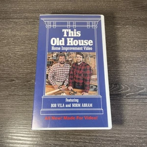 PBS This Old House Bob Vila Norm Abram Home Improvement Video VHS Tape - Picture 1 of 5